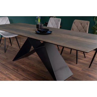 Раскладной обеденный стол Signal WESTIN Ceramic Дерево WESTINBRC160 фото - 9