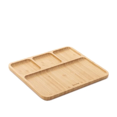 Сервірувальна дошка Homla BAMBOU 28x24 см | Дерево - 3 Сервірувальна дошка Homla BAMBOU 28x24 см | Дерево 215710 фото - 3