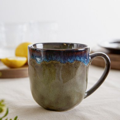 Кружка Homla VINTINA 0,35 л | Серый / Синий - 4 Кружка Homla VINTINA 0,35 л | Серый / Синий 211770 фото - 4