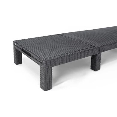 Комплект складаних шезлонгів Keter DAYTONA DELUXE 2 шт Графіт - 6 Комплект складаних шезлонгів Keter DAYTONA DELUXE 2 шт Графіт 003619 фото - 6