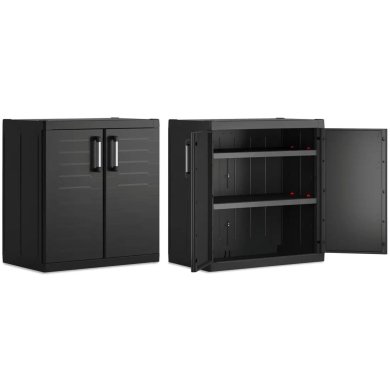Садовый шкаф Keter/Kis DETROIT XL BASSO Черный 249803 фото - 2