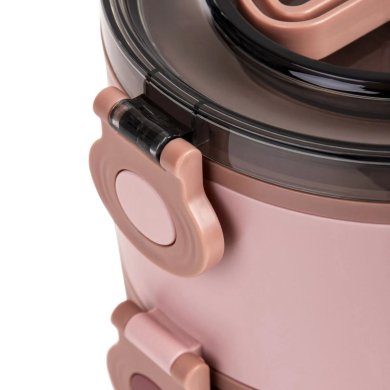 Обеденный термос Homla BOXIE 1,6 л Розовый - 7 Обеденный термос Homla BOXIE 1,6 л Розовый 233739 фото - 7