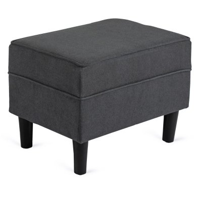 Кресло мягкое с пуфом Mebel Elit EVAN 2 Темно-серый - 7 Кресло мягкое с пуфом Mebel Elit EVAN 2 Темно-серый ME.EVAN2/CP/CZ/T/FWPD фото - 7