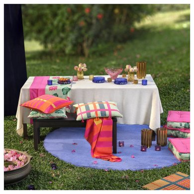 IKEA Декоративна наволочка AROMATISK 50х50 см Принт (ИКЕА АРОМАТИСК) 10587651 фото - 7