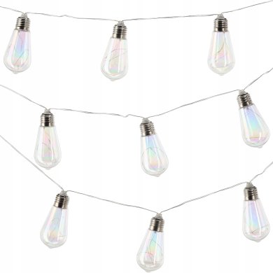 Декоративна гірлянда на сонячній батареї Garden Line 10 LED 1,8 м Опаловий теплий-білий - 5 Декоративна гірлянда на сонячній батареї Garden Line 10 LED 1,8 м Опаловий теплий-білий SOL3552 фото - 5