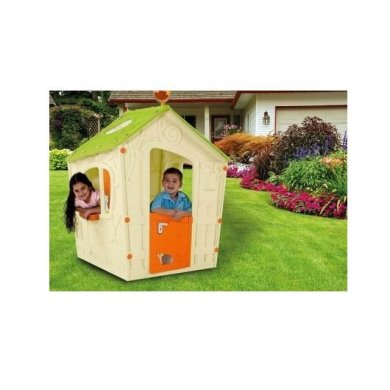 Домик для детей Keter Magic Playhouse | Экрю / Светло-зеленый 231601-1 фото - 4