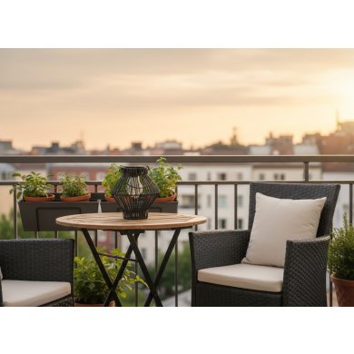 Декоративный светильник на солнечной батарее Garden Line LAP5955 Черный LAP5955 фото - 5