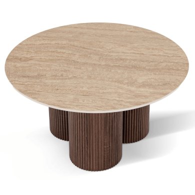 Журнальный стол Mebel Elit CARTAGENA Ceramic Травертин ME.CARTAGENA/TRAW/O/L фото - 2