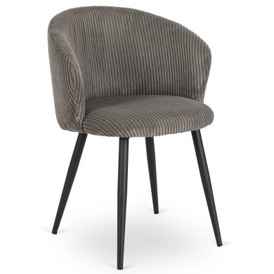 Обеденный стул Mebel Elit TAYLOR Velvet Серый ME.TAYLOR/P/SZTR/K