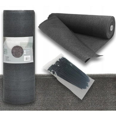 Маскировочная сетка для забора Kontrast 150х5000 см Серый - 2 Маскировочная сетка для забора Kontrast 150х5000 см Серый 5.09.27365 фото - 2