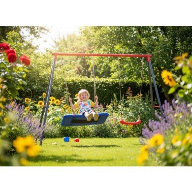 Садовые качели Garden Line 290x180x200 см Разноцветный KRE1111 фото - 10