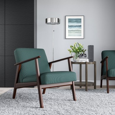 IKEA Кресло мягкое EKENASET Бирюзовый (ИКЕА ЭКЕНАСЕТ) 80533481 фото - 4