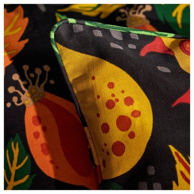 IKEA Декоративная наволочка HOSTAGILLE 50х50 см Принт (ИКЕА ХОСТАГИЛЬ) 90575734 фото - 3