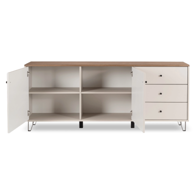 Комод Mebel Elit BACARDI 2 Кашемир W.BILBAO/BL6/KASZ/DCAS/KOM2D3S фото - 3