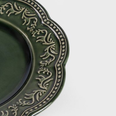 Десертная тарелка Homla SALTIS 20 см Зеленый 230824 фото - 4