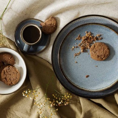 Чашка з блюдцем Homla LARISA 80 мл | Сірий - 7 Чашка з блюдцем Homla LARISA 80 мл | Сірий 210634 фото - 7