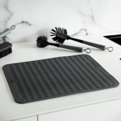 Килимок для раковини Homla EASY CLEAN Чорний 218523 фото - 4