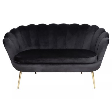 Диван Signal CAMELLIA 2 Velvet Черный CAMELLIAV2CZL фото - 2