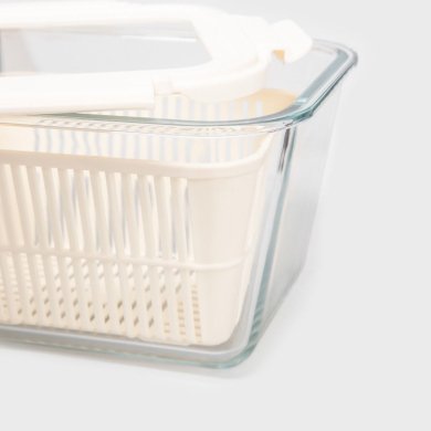 Контейнер з кошиком Homla NEGOZIO 2,4 л Прозорий 238346 фото - 2