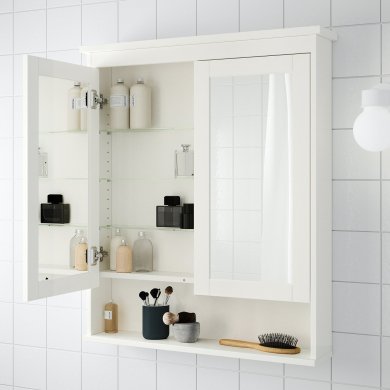 IKEA Шкаф с зеркалом HEMNES (ИКЕА ХЕМНЭС) 40217677 фото - 8