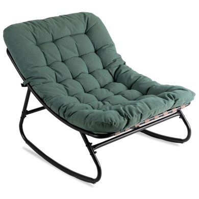 Кресло-качалка мягкое Mebel Elit AURORA Зеленый ME.AURORA/Z/T/FW фото - 2