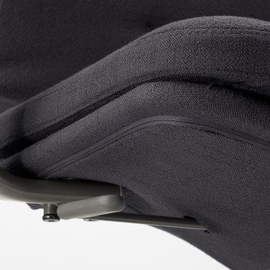 Офисное кресло MULLFJALLET Темно-серый - 8 IKEA Офисное кресло MULLFJALLET Темно-серый (ИКЕА МЮЛЬФДЖАЛЛЕТ) 19399815 фото - 8