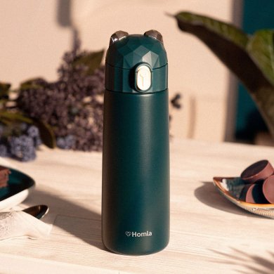 Термос Homla GATTO 330 мл Зеленый - 5 Термос Homla GATTO 330 мл Зеленый 211030 фото - 5