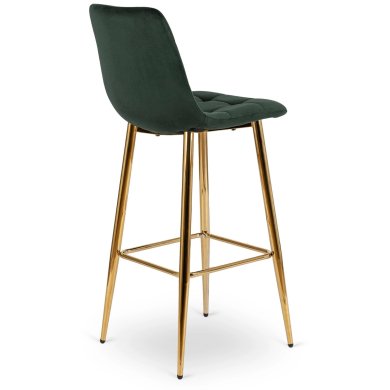 Барный стул Mebel Elit ARIEL Welur Зеленый - 3 Барный стул Mebel Elit ARIEL Welur Зеленый ME.ARIEL/Z/ZL/V/H фото - 3