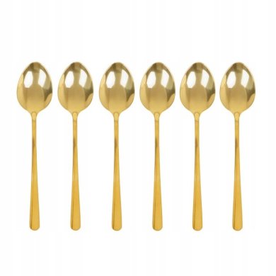 Набір столових приборів Homla Lugano Homla 24 шт. | Золотий - 5 Набір столових приборів Homla Lugano Homla 24 шт. | Золотий 215816 фото - 5