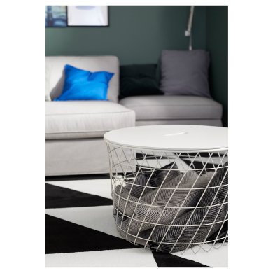 Журнальный стол KVISTBRO Белый - 6 IKEA Журнальный стол KVISTBRO Белый (ИКЕА КВИСТБРО) 50322239 фото - 6