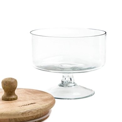 Креманка з кришкою Homla WOOD COLONY 13 см Прозорий - 2 Креманка з кришкою Homla WOOD COLONY 13 см Прозорий 230467 фото - 2