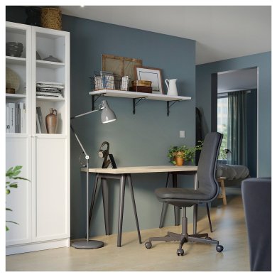 IKEA Письмовий стіл MITTCIRKEL/NARSPEL Сосна (ИКЕА МИТЦИРКЕЛЬ/НАРСПЕЛЬ) 09508749 фото - 4