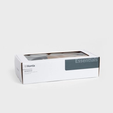 Набор аксессуаров для ванной комнаты Homla SALTI 3 шт Черный 238717 фото - 5