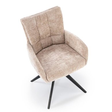 Обеденный стул поворотный Halmar K540 Бежевый V-CH-K/540-KR-BEŻOWY фото - 8