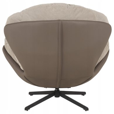 Кресло мягкое поворотное Kontrast MILO 3D Светло-коричневый 5.01.84793 фото - 3