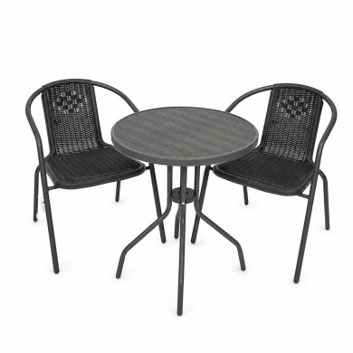 Садовий стіл Favora BISTRO Сірий FB12040GR фото - 9
