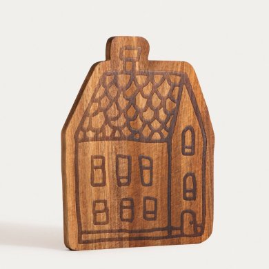 Сервірувальна дошка Homla SILJAN 25x19,5 см Дерево 241920 фото - 2