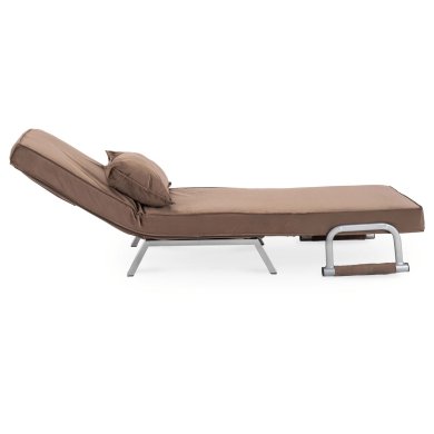 Крісло м'яке розкладне Mebel Elit BART Welur Коричневий ME.BART/BR/V/FW фото - 9