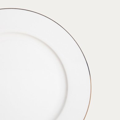 Обеденная тарелка Homla AUROO 26 см Белый 243445 фото - 3