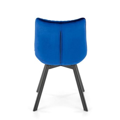Обідній стілець поворотний Halmar K520 Синій V-CH-K/520-KR-GRANATOWY фото - 5