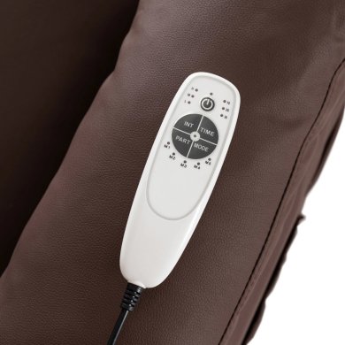 Крісло м'яке розкладне масажне з реклайнером Mebel Elit BRUCE Коричневий ME.BRUCE/BR/E/FW фото - 11