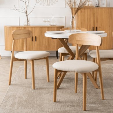 Обідній стілець Mebel Elit ALVIN Дуб ME.ALVIN/BZ/D/T/K фото - 5