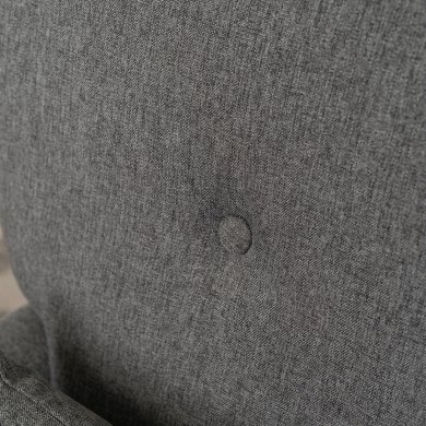 Кресло мягкое Mebel Elit BUNNY Темно-серый ME.BUNNY/CP/DK/T/FW фото - 12