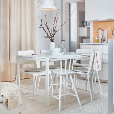 IKEA Обеденный стол MELLTORP Белый (ИКЕА МЕЛЛТОРП) 19011777 фото - 17