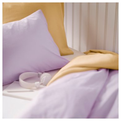IKEA Комплект постельного белья NATTSVARMARE 150x200 см Сиреневый (ИКЕА НАТЦВАРМАРЕ) 50529188 фото - 6