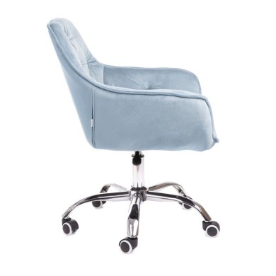 Офісне крісло Homla FLOSSI Welur Блакитний - 2 Офісне крісло Homla FLOSSI Welur Блакитний 218110 фото - 2