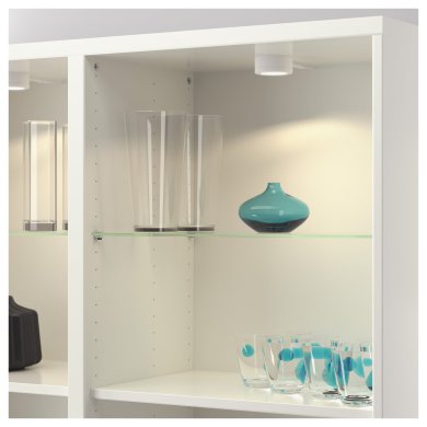 IKEA Полиця скляна BESTA (ИКЕА ЛУЧШЕЕ) 60295532 фото - 2