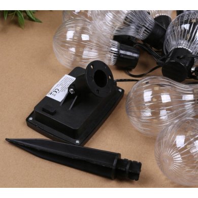 Декоративна гірлянда на сонячній батареї Garden Line 10 LED 1,8 м Теплий-білий - 4 Декоративна гірлянда на сонячній батареї Garden Line 10 LED 1,8 м Теплий-білий SOL3613 фото - 4