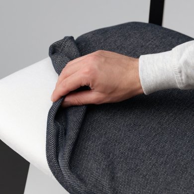 Обідній стілець LISABO Чорний - 3 IKEA Обідній стілець LISABO Чорний (ИКЕА ЛИСАБО) 60554083 фото - 3