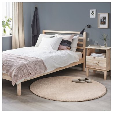 Ковер STOENSE 130 см Кремовый - 3 IKEA Ковер STOENSE 130 см Кремовый (ИКЕА СТОЭНС) 70426801 фото - 3